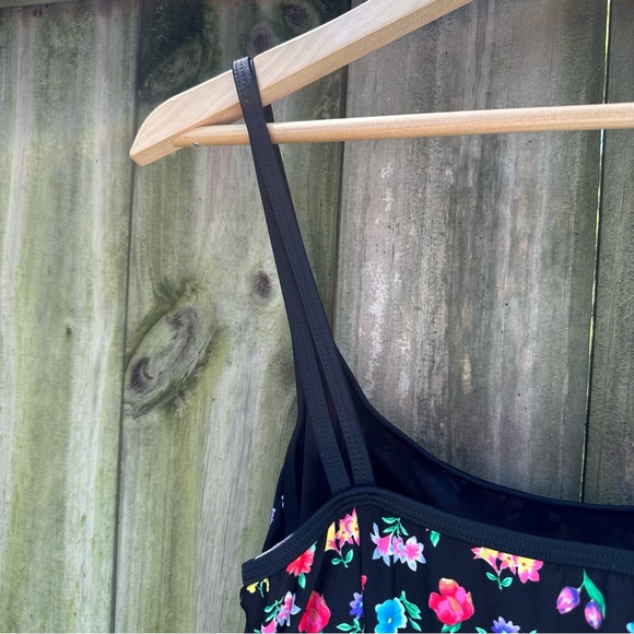 St. John’s Bay Tropical Floral Swim Dress Multicolor Plus‎ Size 16 NWT - Picture 6 of 16